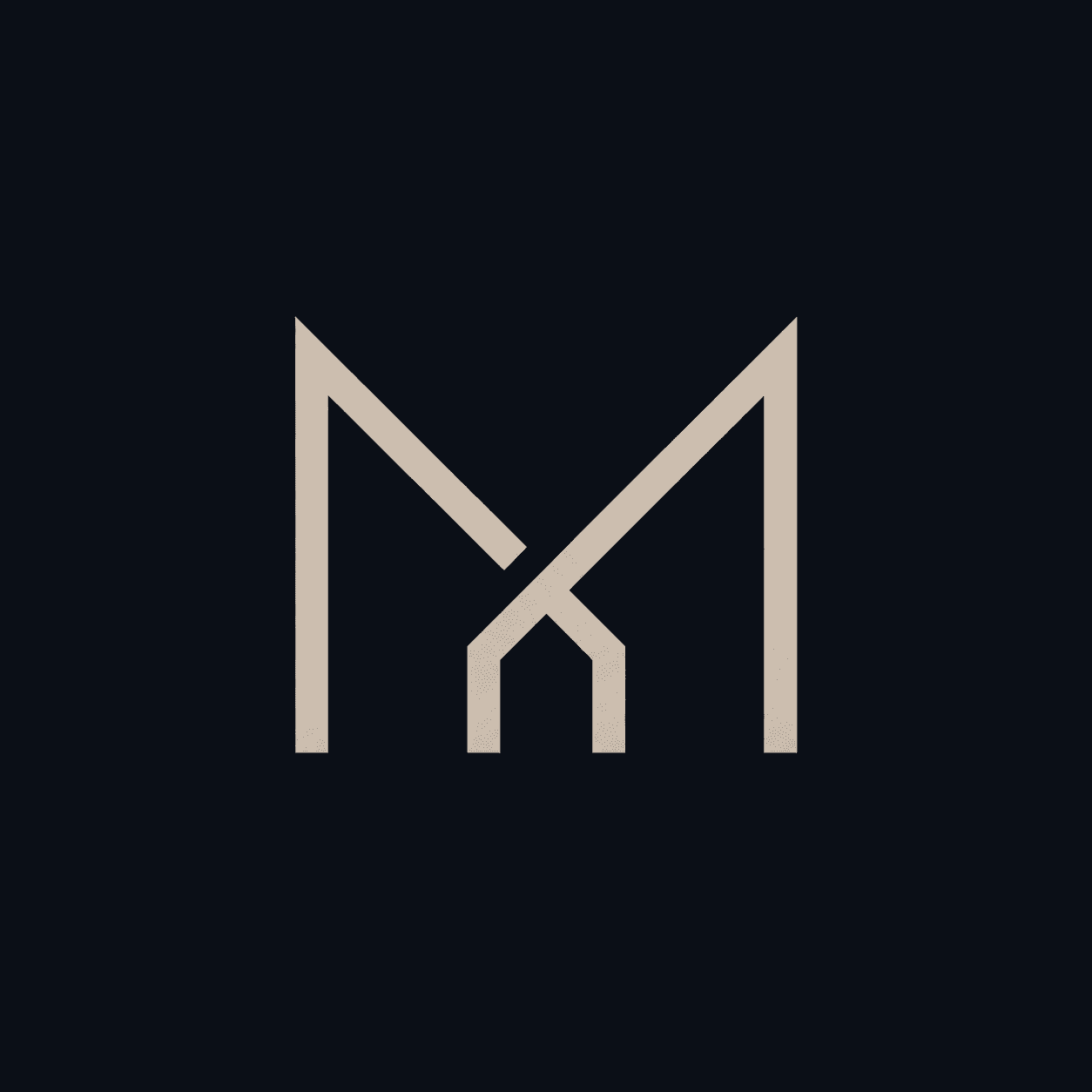 Abstraktes Markenlogo
