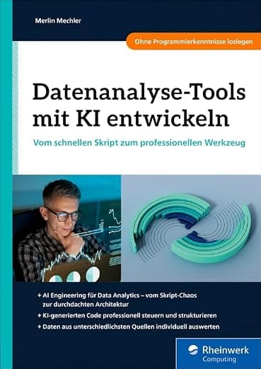 Buchcover Datenanalyse-Tools mit KI entwickeln